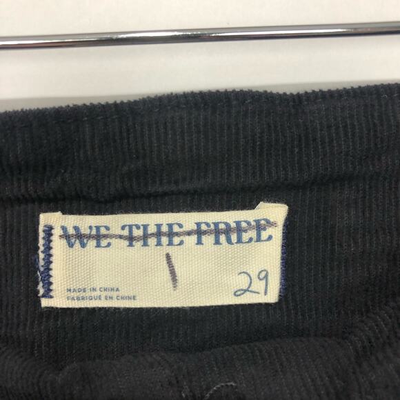 We The Free Womens Jayde High Rise Flare Jeans Black Size 29 - Picture 3 of 8